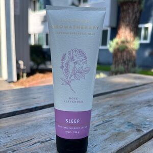 Bath & Body Works Aromatherapy Rose +Lavender Sleep Moisturizing Body Cream